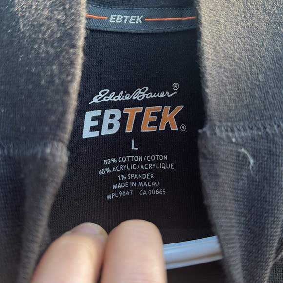 Eddie Bauer Ebtek Oversized Quarter Zip Sweater - Picture 4 of 7